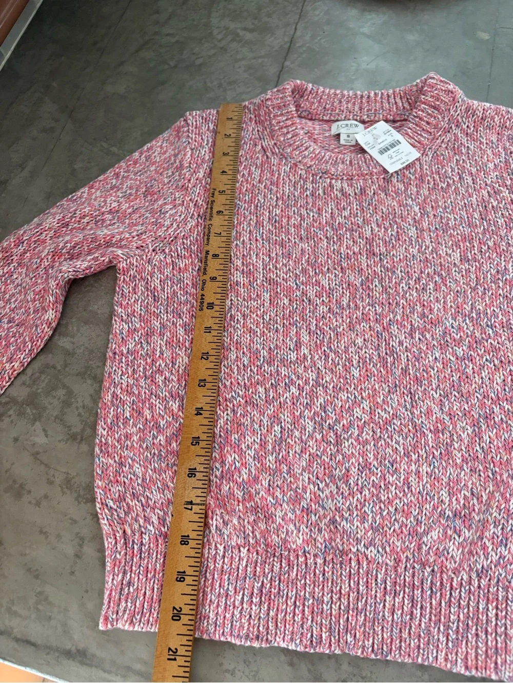 J.Crew Factory marled crewneck sweater